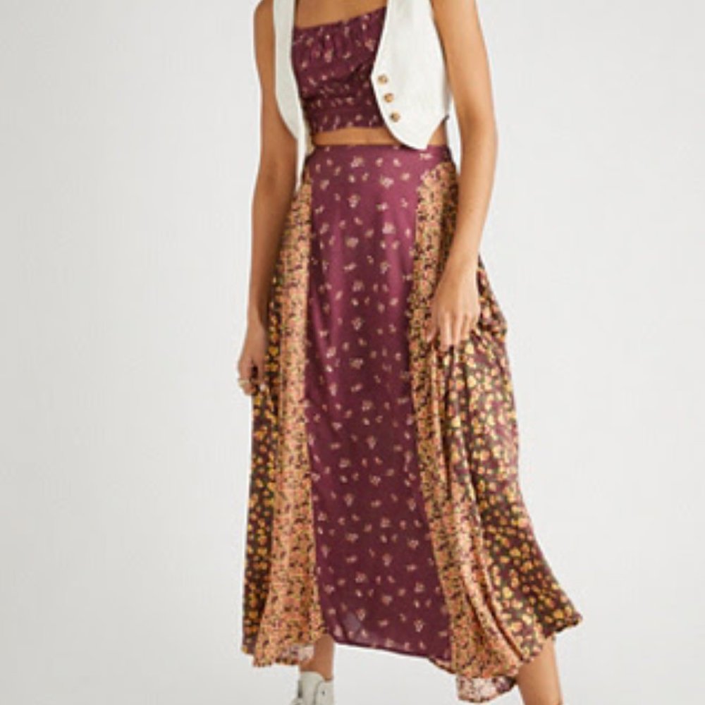 Free People Kaia Skirt Set